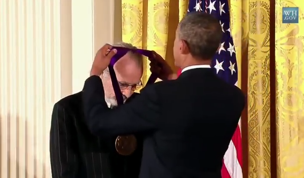 HERB ALPERT & PRESIDENT OBAMA – THE 2012 NATIONAL MEDAL OF ARTS AND HUMANITIES